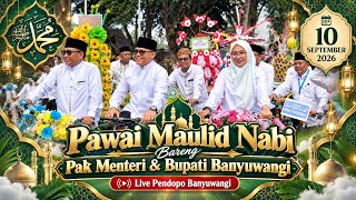 Joss.. Pawai Nhog Ndhogan Maulid Nabi Bareng Pak Menteri & Bupati Banyuwangi 2026