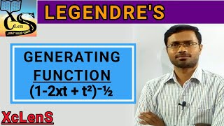 GENERATING FUNCTION OF LEGENDRE POLYNOMIAL Pₙ(x)