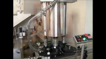 FOUR HEAD PICK & PLACE SCREW CAPPING MACHINE