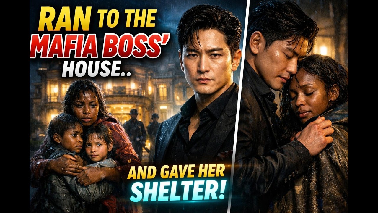 Black Lady Ran to Korean Mafia Boss House - And He Gave Her Shelter.
