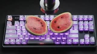 Multi Shot Video   Scene 1 — Strawberry Keyboard SmashMacro shot of strawberries slowly being crushe screenshot 4