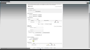 Setting up a database and database user in cPanel