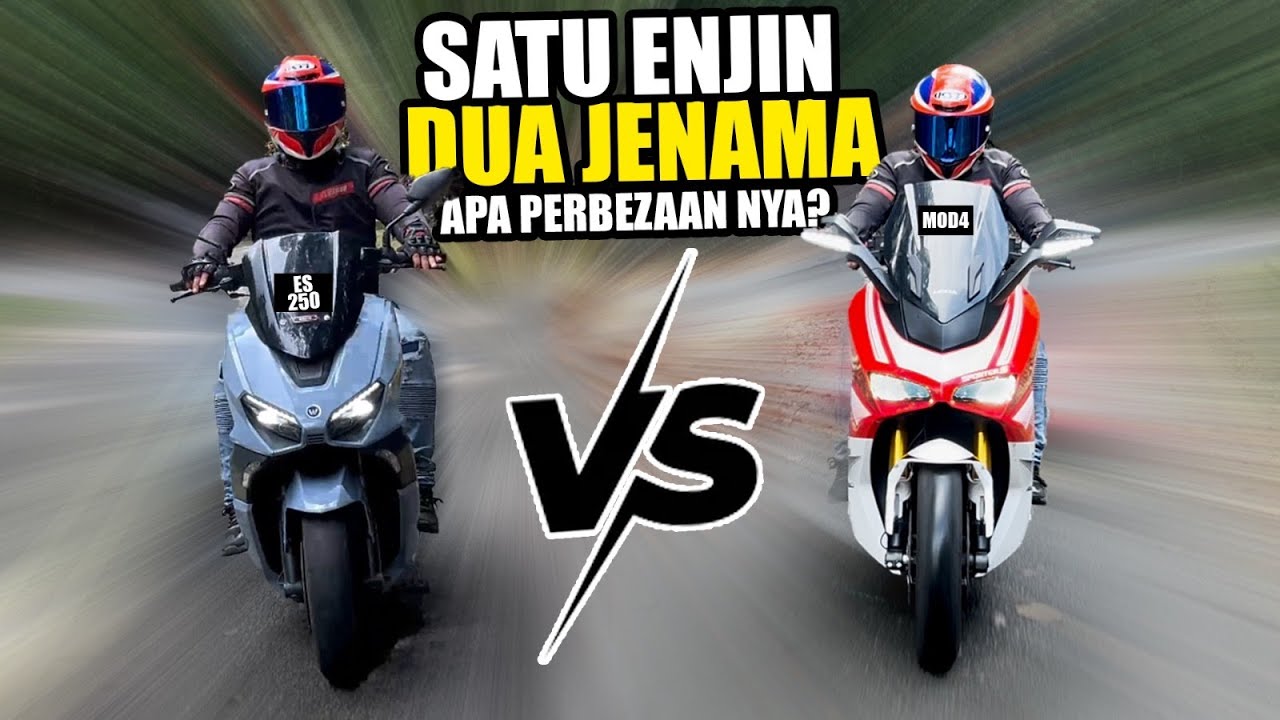 Moda Sporter S VS Wmoto es250i | Ulasan & Perbandingan