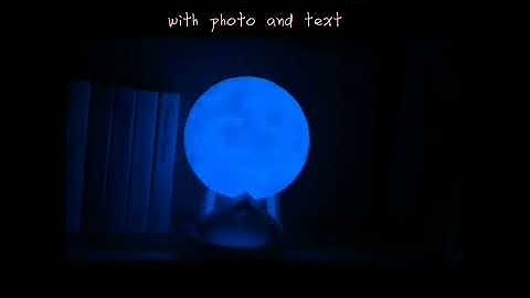 Custom 3D Moon Lamp With Photo