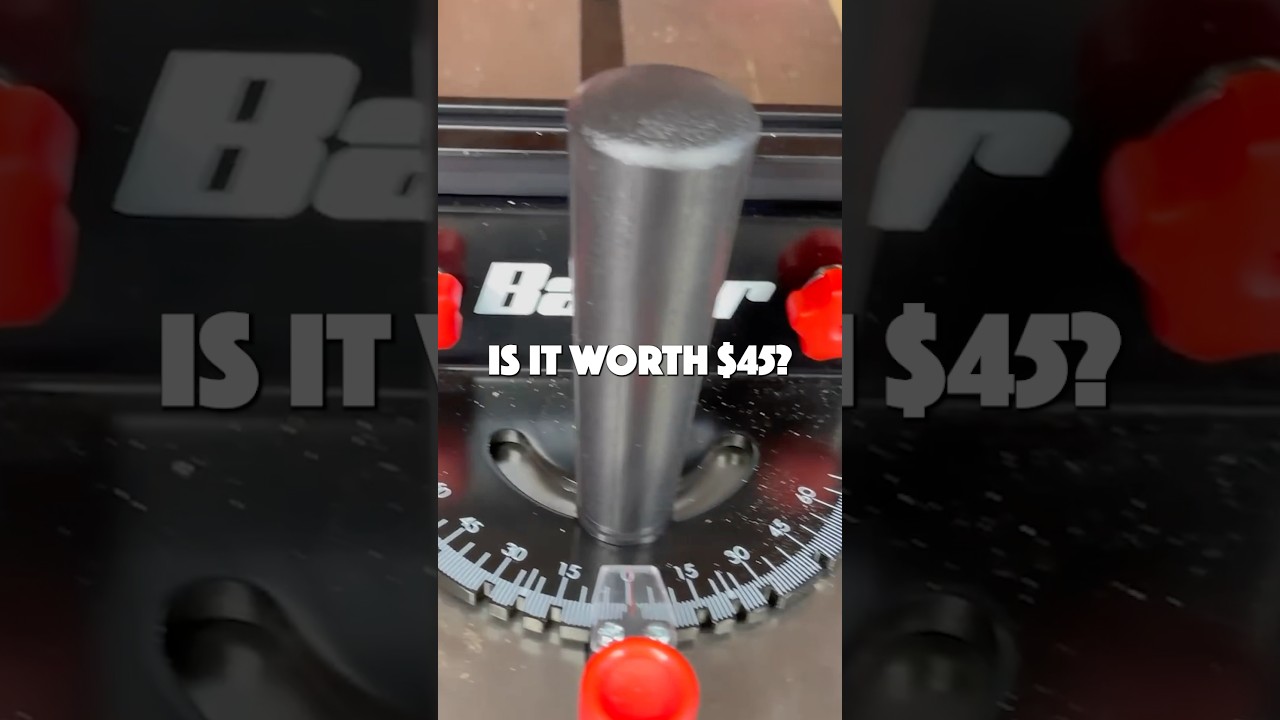 Harbor Freights Brand New Miter Gauge! #bauer #harborfreight #toolreview #woodworking