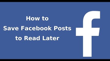 How to Save Facebook Posts or Link to Read Later