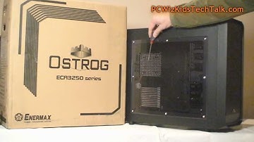 ENERMAX OSTROG ECA3253-BL Black ATX Mid Tower Case Review - PCWizKid
