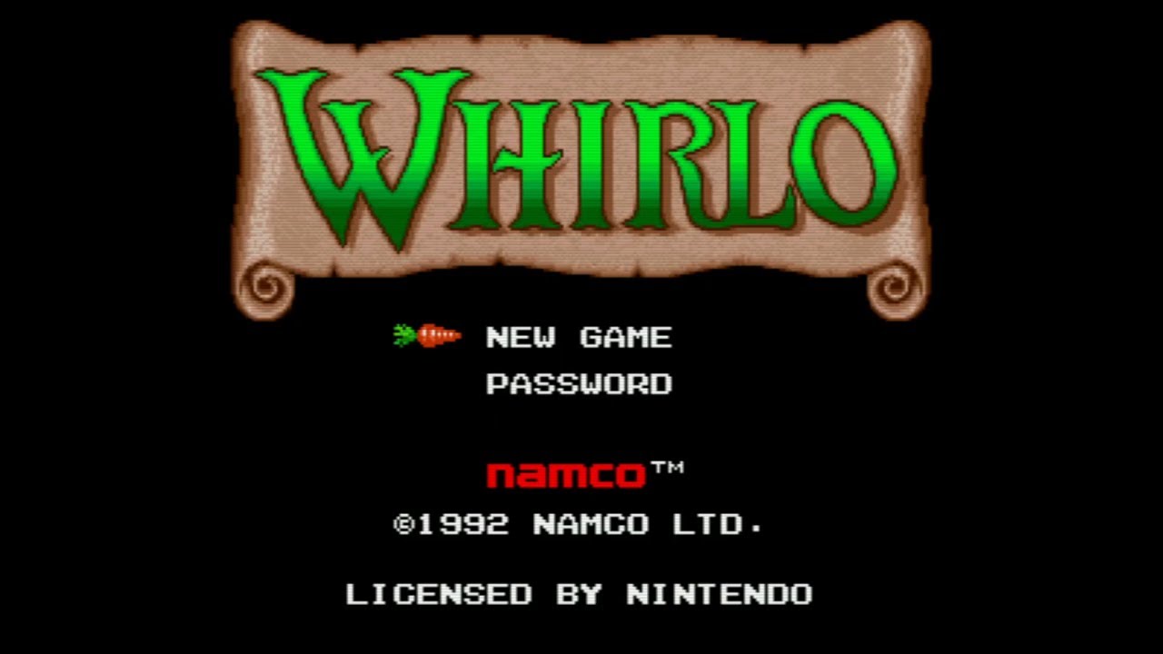 Whirlo - Super Nintendo Entertainment System - Intro & Title Screen ...