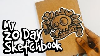 My "20 DAY" Sketchbook!