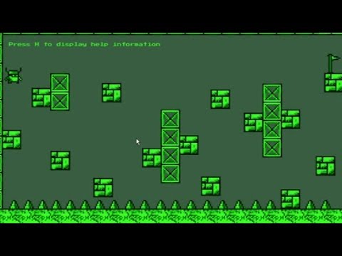 Greeny man platform game level1 to level6 complete - YouTube