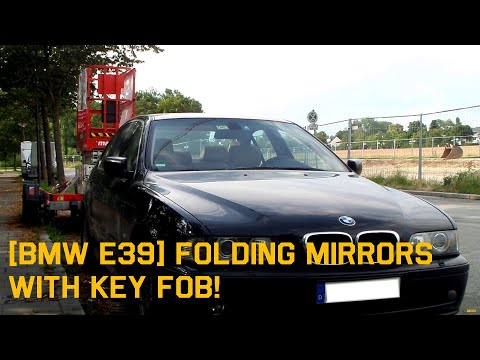 ❗️ [BMW E39] Folding Mirrors Remotely With Key Fob (Cool Upgrade!)