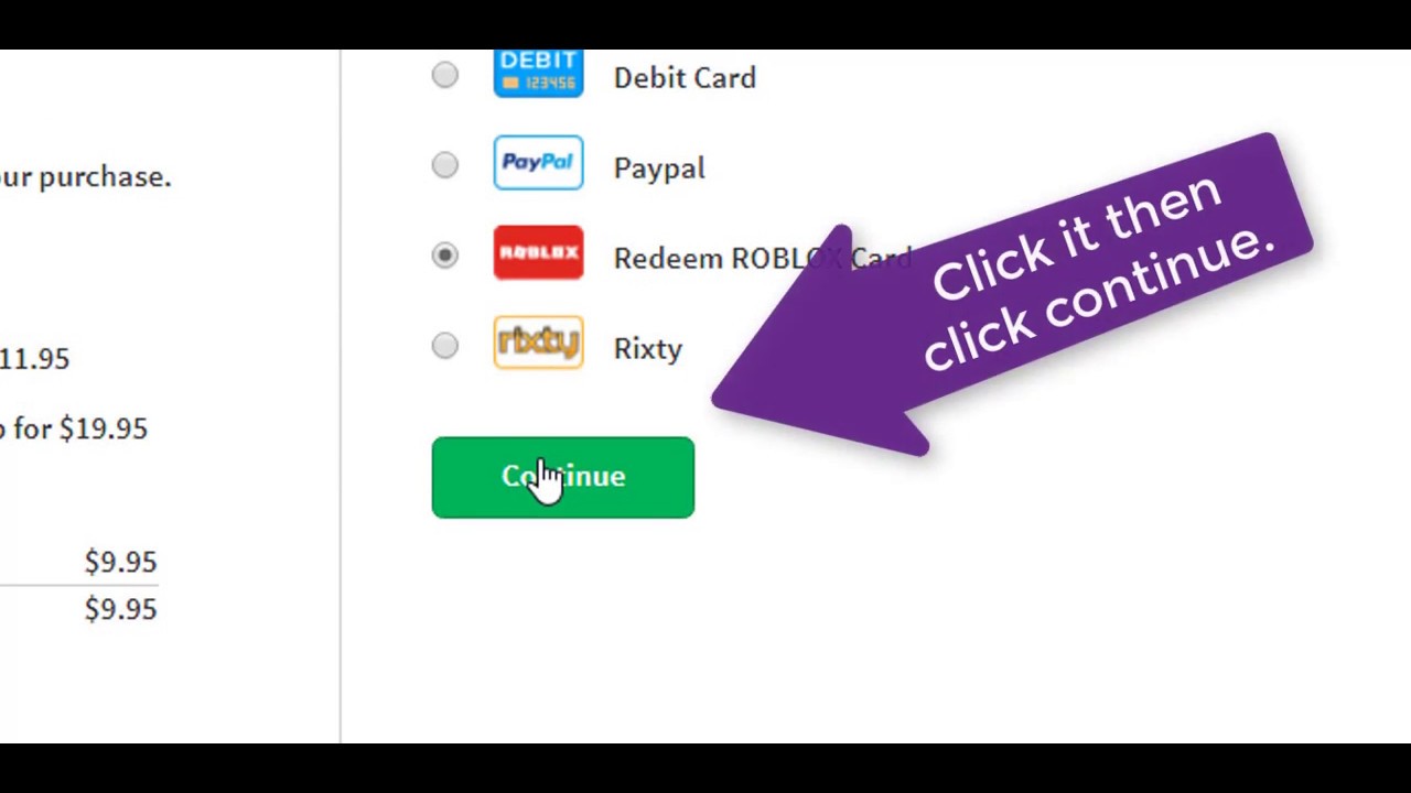 Robux Gift Card Not Showing Up