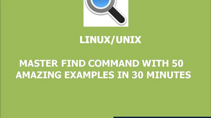 50 Amazing Examples of Find Command