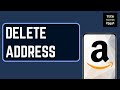 How To Delete Address From Amazon Account