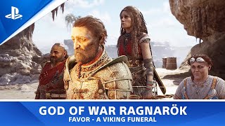 God of War™ Ragnarök - Favor - A Viking Funeral (Secret Ending)