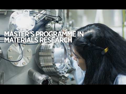 Master's Programme in Materials Research | University of Helsinki