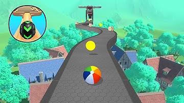 Rolling Balls Sky Escape Landscape Gameplay Android iOS Game 44