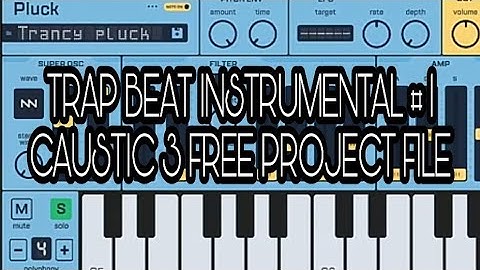 Trap Beat Instrumental // Caustic 3 Project