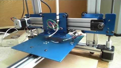 Ord Bot Hadron CNC - first movements