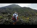 ESCALANDO EL VOLCAN DE IZALCO, uno de los retos más duros para Rescate y Pesca