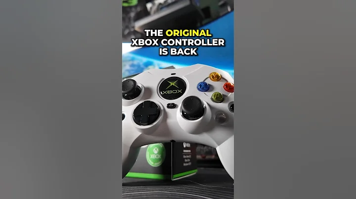 The CLASSIC Xbox controller is BACK 👀