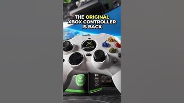 The CLASSIC Xbox controller is BACK 👀