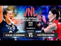 Zhang Changning vs Kim Yeon-koung | China vs Korea | VNL 2021 (HD)