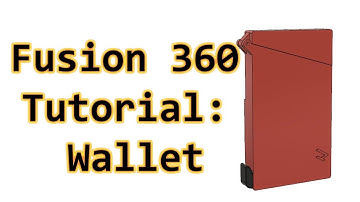 Fusion 360 Beginners Tutorial: Making My Wallet