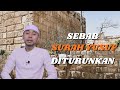 SEBAB SURAH YUSUF DITURUNKAN