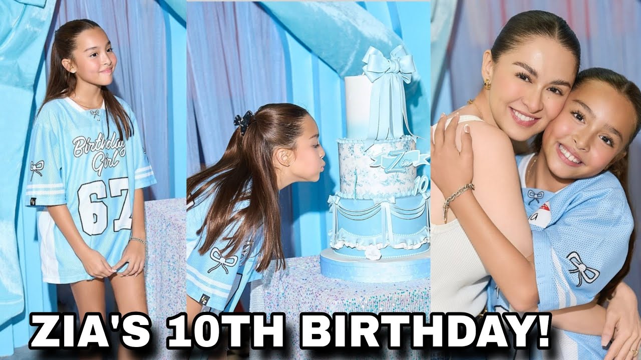 ZIA DANTES 10TH BIRTHDAY CELEBRATION - IPINASILIP NI MARIAN RIVERA / DINGDONG DANTES