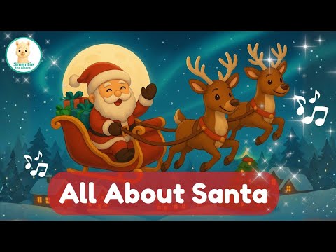 Santa's On His Way! 🎅 | Fun & Educational Christmas Song for
