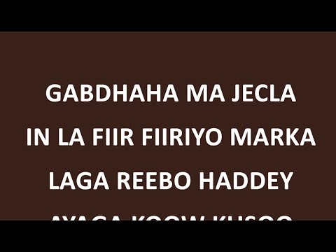 Xaqiiqooyin CILMI NAFSI