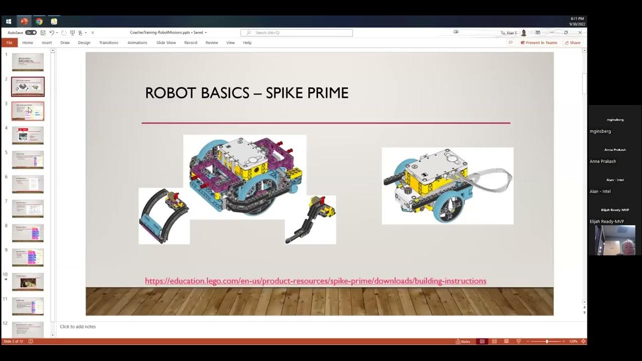 Spike Prime Programing SuperPowered Guided Mission by Coach Alan ...