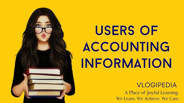 Users of Accounting Information, Internal and External Users of Accounting Information