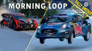 Wrc Rally Sweden 2023 | Friday Morning - Ss2 - Ss3 - Ss4