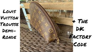 Louis Vuitton Monogram Demi Ronde Cosmetic Pouch GM - A World Of