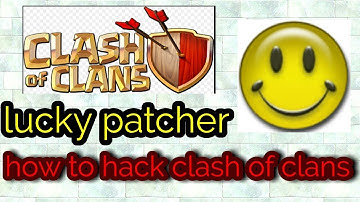 How to hack clash of clans in lucky patcher so speed true