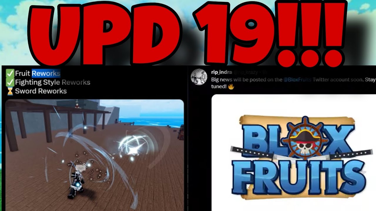 Blox Fruits Very Big Announcements!! UPDATE 19 Sneaks!!! 