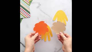 Handprint Lion Craft