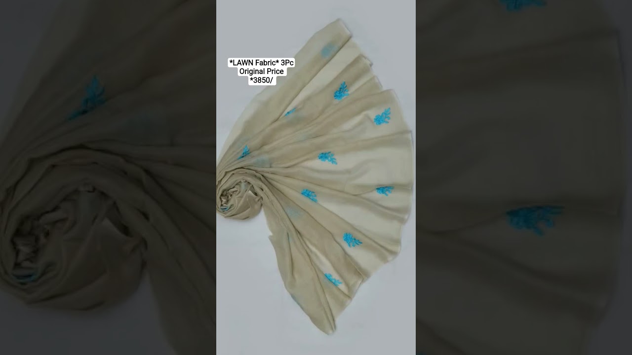 *SUMMER COLLECTION 2025**LAWN Fabric* 3Pc