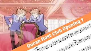 Ouran High School Host Club Opening 1 (Flute)