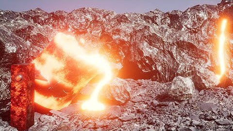 Unreal Engine 4 GPU LAVA (Free Download) UE4