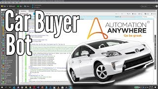 Web Scraping to Get the Best Deal on a Car - Automation Anywhere - CarBuyerBot