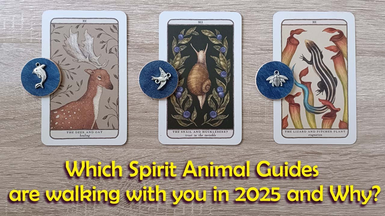 Which spirit animal guides are walking with you in 2025 and Why?😸🐶🐺🙊🦊🫎👉📩💥💫 