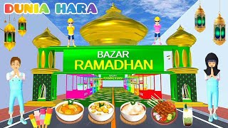 Hari Pertama Puasa Bazar Ramadhan 2024 Yuta Mimpi Sambil Jalan 🫣 Mio Panik Sakura School Simulator