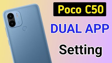 Poco c50 me clone app kaise banaye/how to create dual app in Poco c50/poco c50