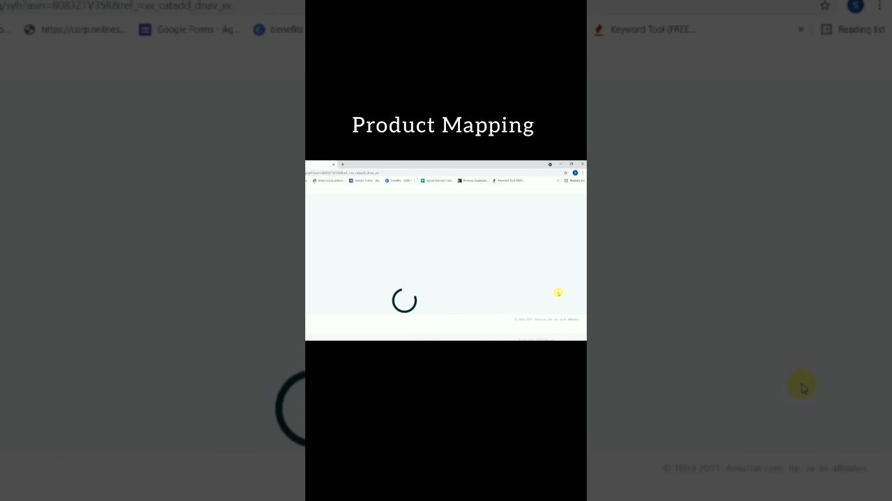 Amazon  Product Mapping