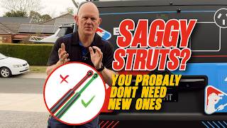 Toyota HiAce rear door gas struts repair