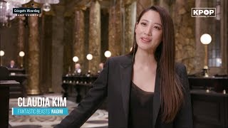 🔵 Claudia Kim, Dan Fogler at the Gringotts Wizarding Bank Launch in London