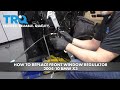 How to Replace Front Window Regulator 2004-10 BMW X3